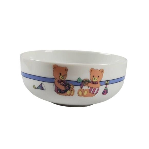 Parade by Shibata Child's Dish Set Mug and Bowl Bears Musical Instruments Japan - Picture 10 of 11